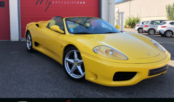 FERRARI 360 Modena Spider UNIQUE (Boite mécanique, Distribution neuve, révisée, Echappement Inox…)