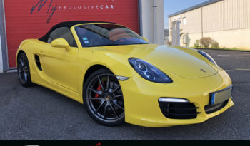 PORSCHE Boxster S (981) 315 ch boite mécanique, toutes options – ETAT NEUF